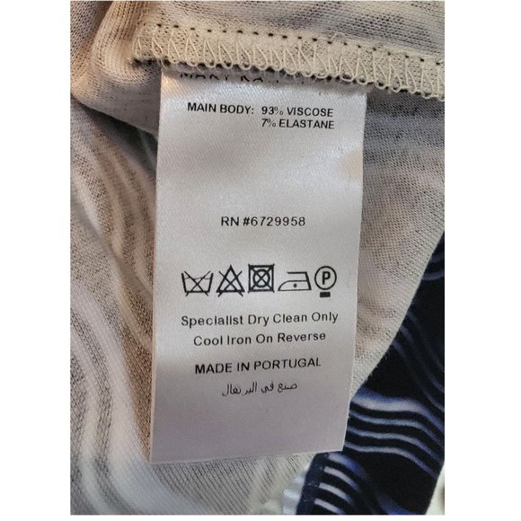 Mary Katrantzou Cloud Print Long Sleeve Jersey Bodycon Midi Dress Size XS - Picture 6 of 7